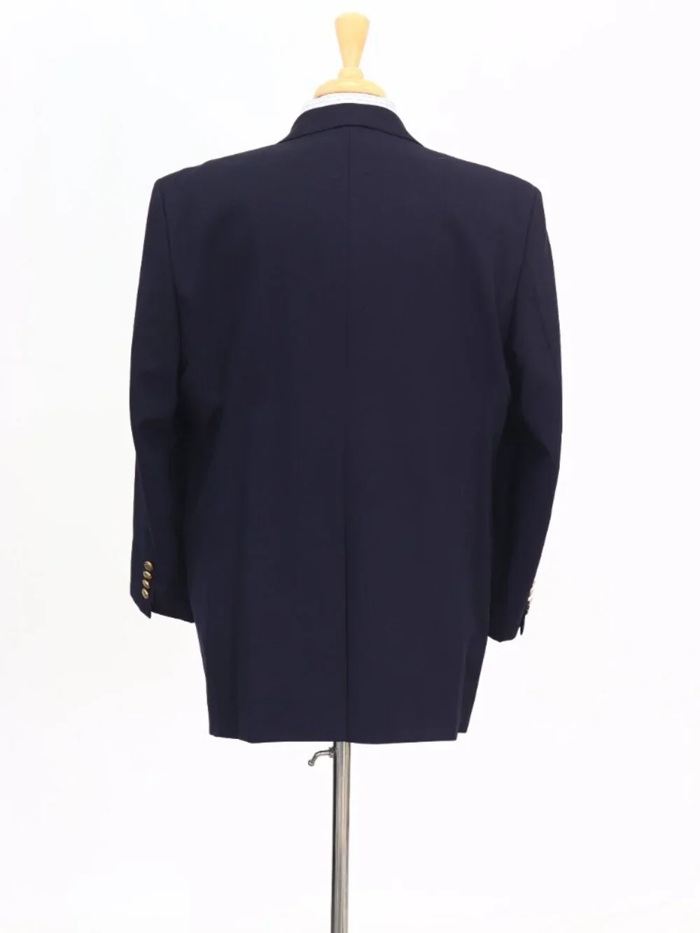 S. Cohen 43R Navy Blazer Sport Coat Jacket 2-Button Solid W855
